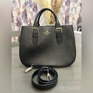 Kate Spade Black Leather Handbag